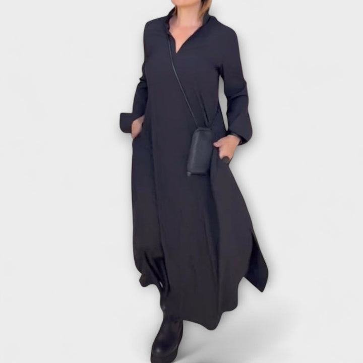 Pauline | Langes und Fließendes Kleid