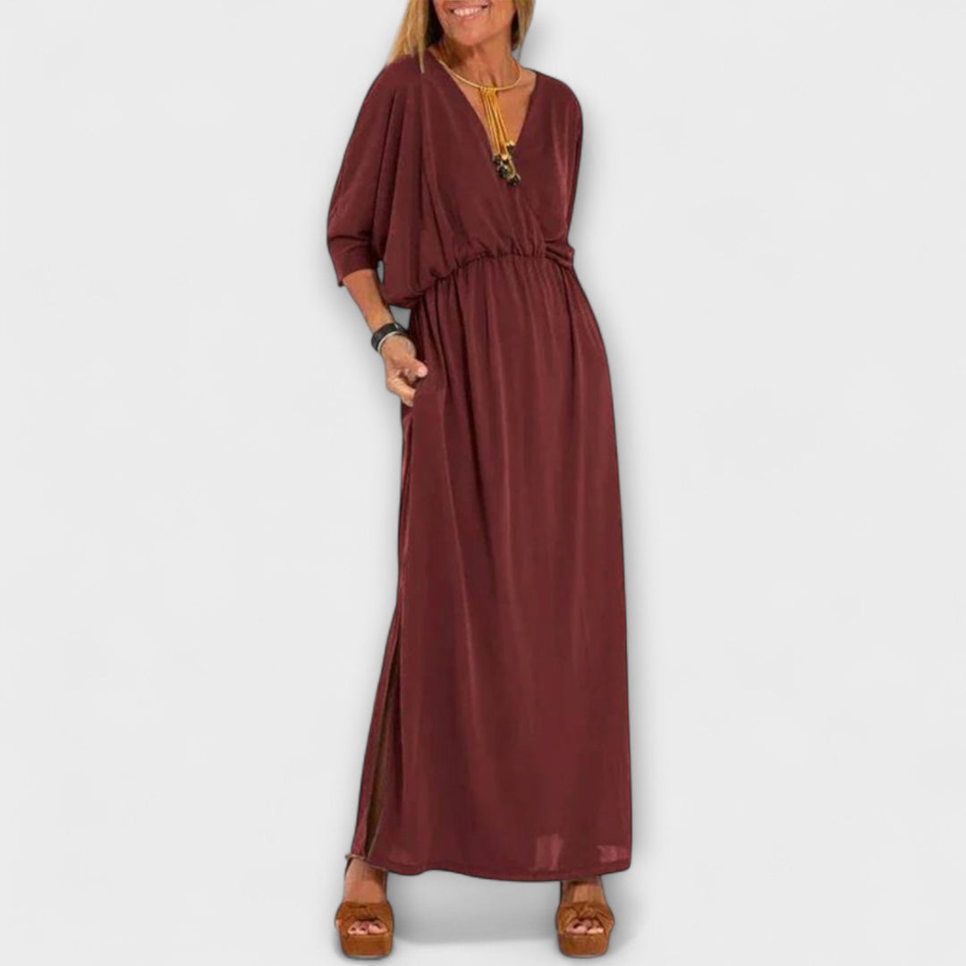 Jasmin | Retro-Maxikleid