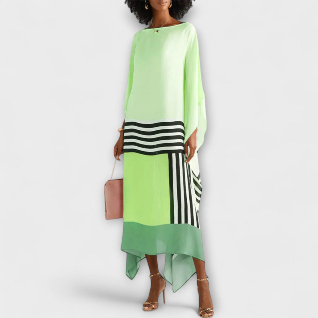 Annemarie | Locker geschnittener geometrischer Kaftan