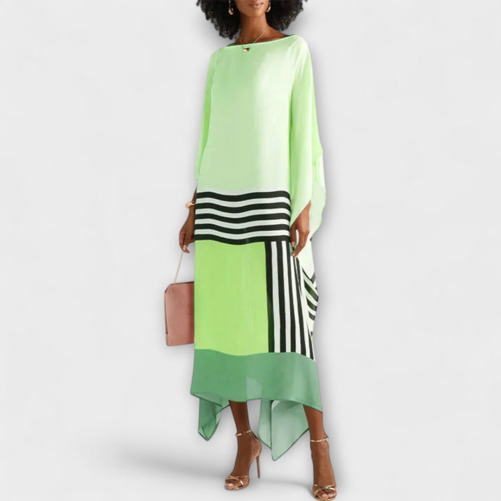 Annemarie | Locker geschnittener geometrischer Kaftan