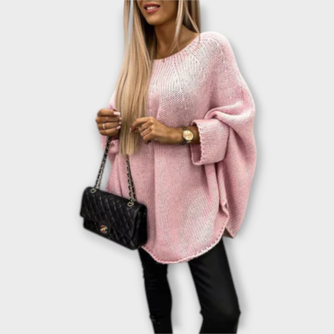 Ruth | Stilvoller Damenpullover mit Rundhalsausschnitt