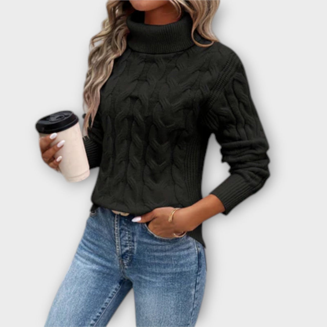 Sonja | Eleganter Rollkragenpullover