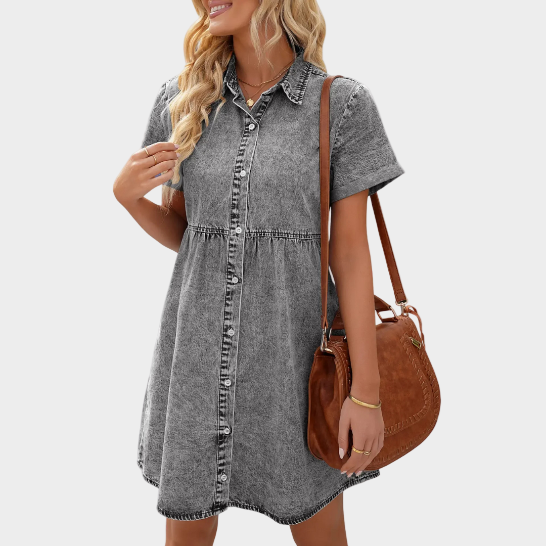 Almut | Tägliches Jeanskleid