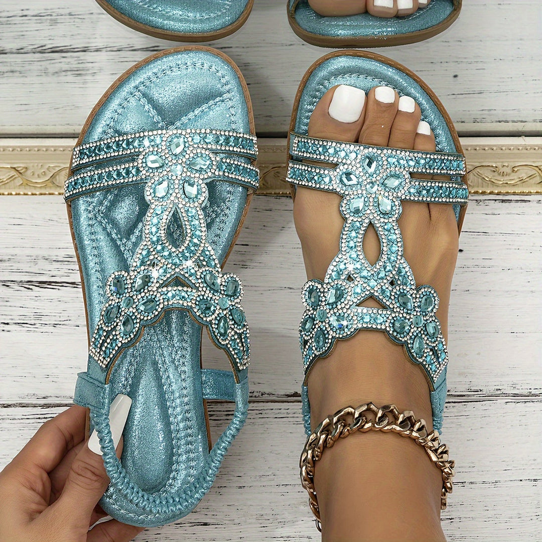 Therese | Orthopädische Kristall-Sandalen