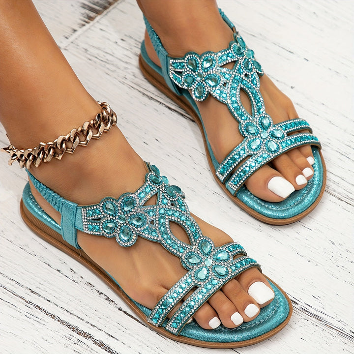 Therese | Orthopädische Kristall-Sandalen