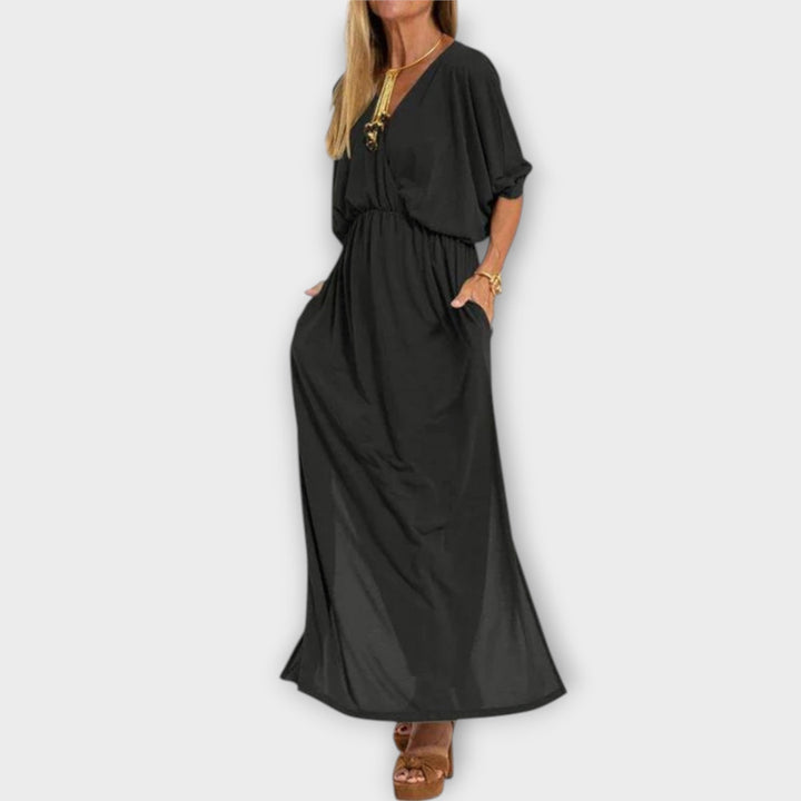 Jasmin | Retro-Maxikleid
