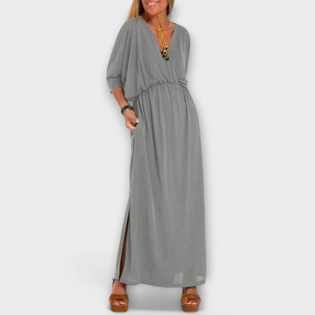 Jasmin | Retro-Maxikleid