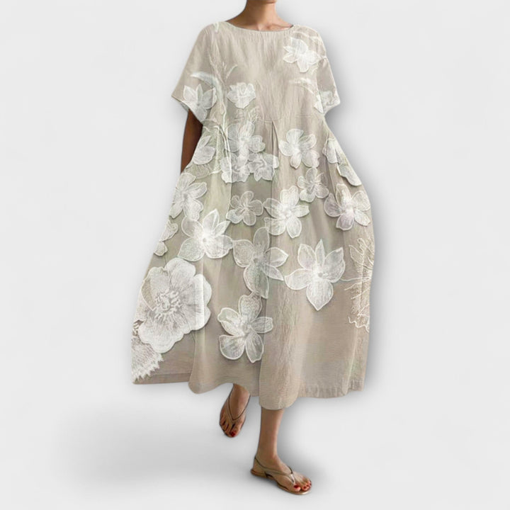 Lilli | Elegantes Kleid mit Blumenmuster