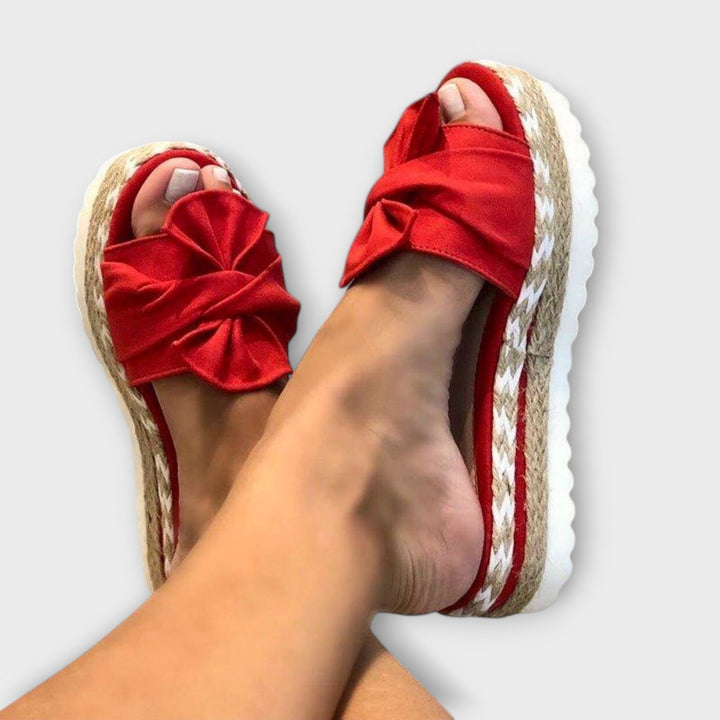 Anna | Orthopädische Sandalen mit Fliege
