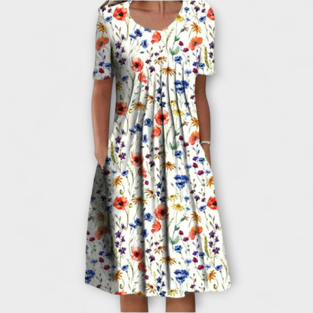 Jessica | Schickes Schichtkleid mit Bauchkontrolle