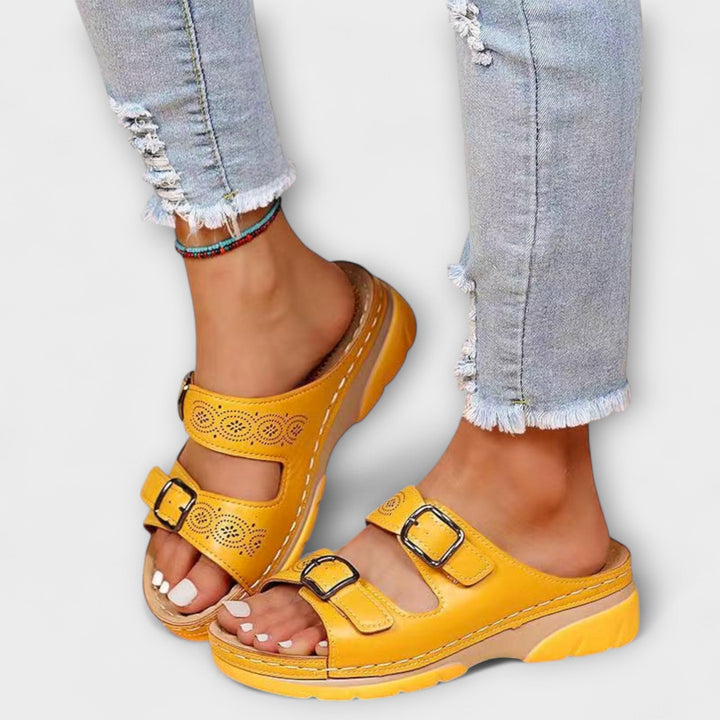 Rosalie | Orthopädische Leder-Sandalen