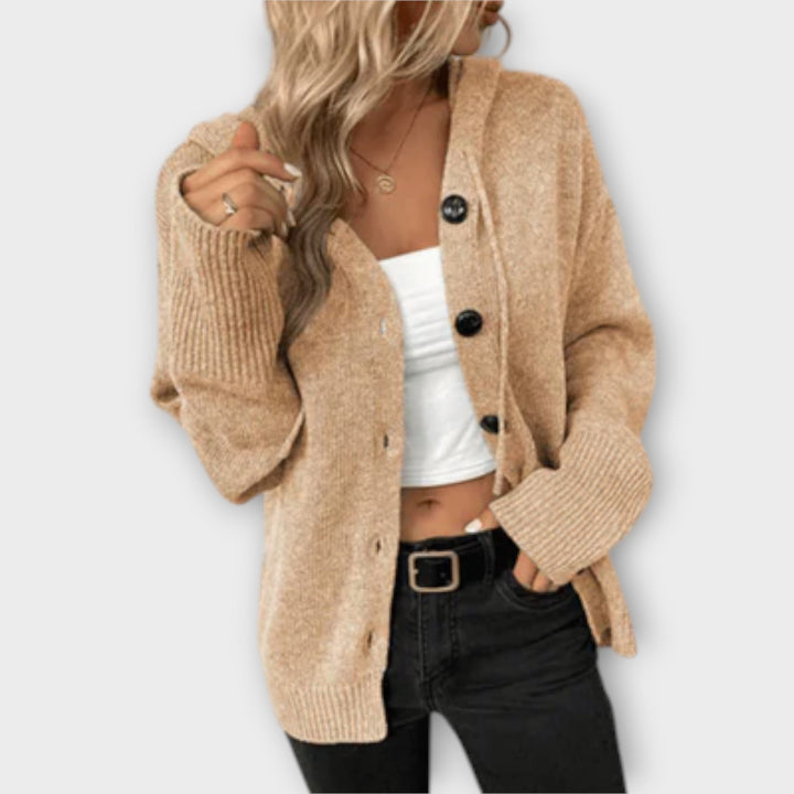 Brigitte | Strickjacke mit Knöpfe