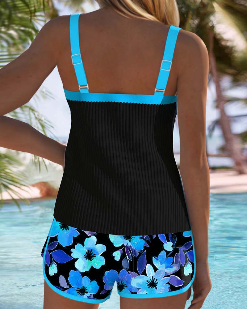 Birgit | Zweiteiliges Elegantes Tankini-Set