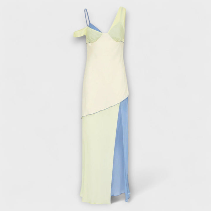 Gertrud | Thames Midi-Kleid mit Splice-Detail