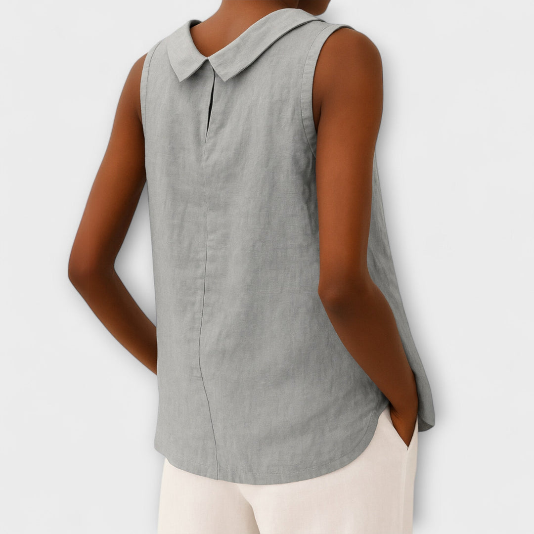Mareike | Elegantes ärmelloses Top