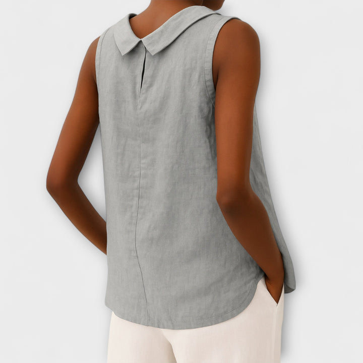 Mareike | Elegantes ärmelloses Top