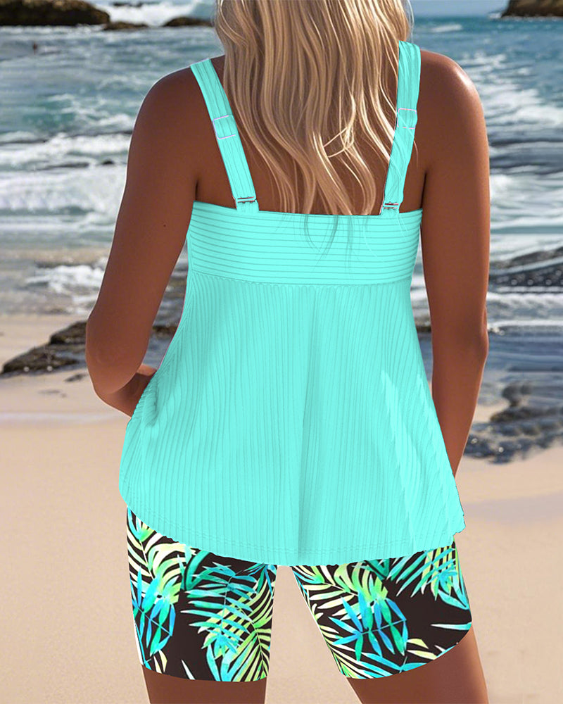 Erna | Buntes Tankini-Set