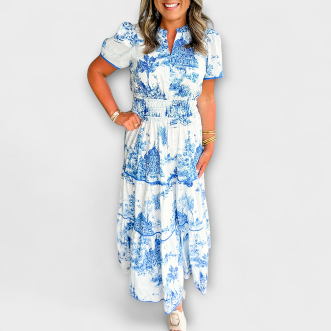Petra | Zeitloses Toile-Maxikleid-Kleid