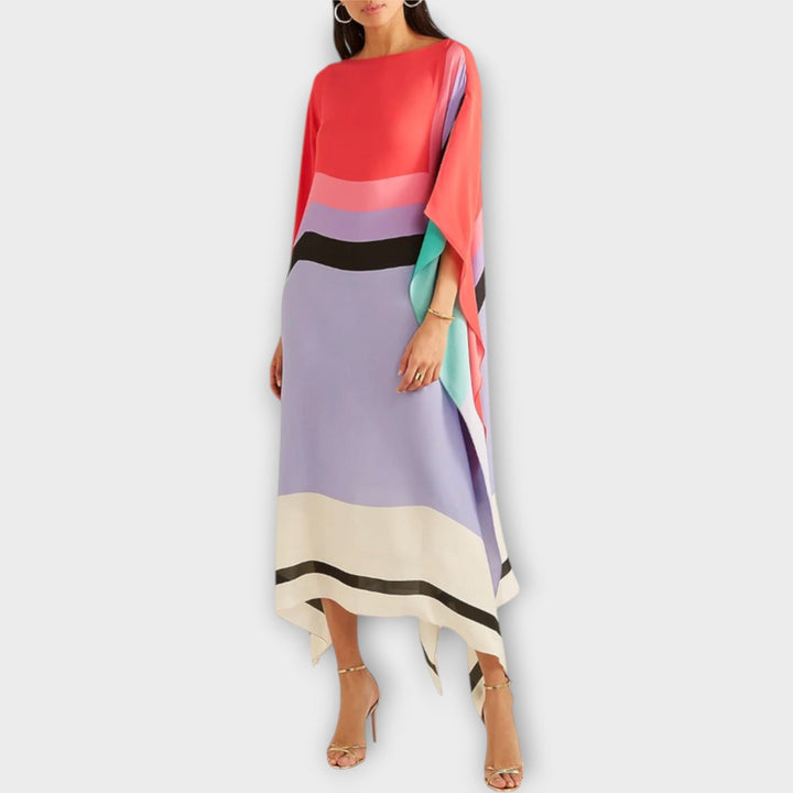 Annemarie | Locker geschnittener geometrischer Kaftan