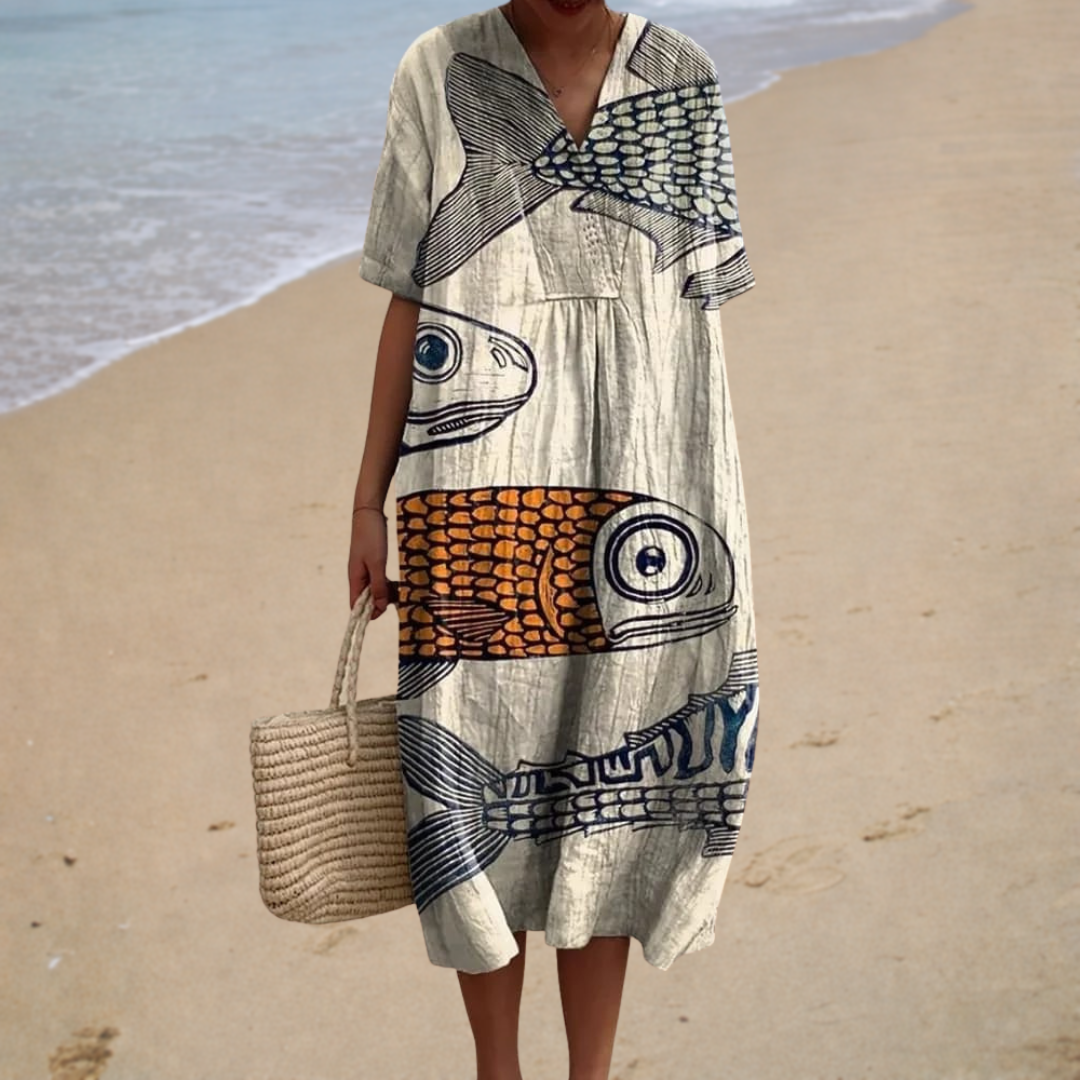Irmgard | Bequemes Sommerkleid