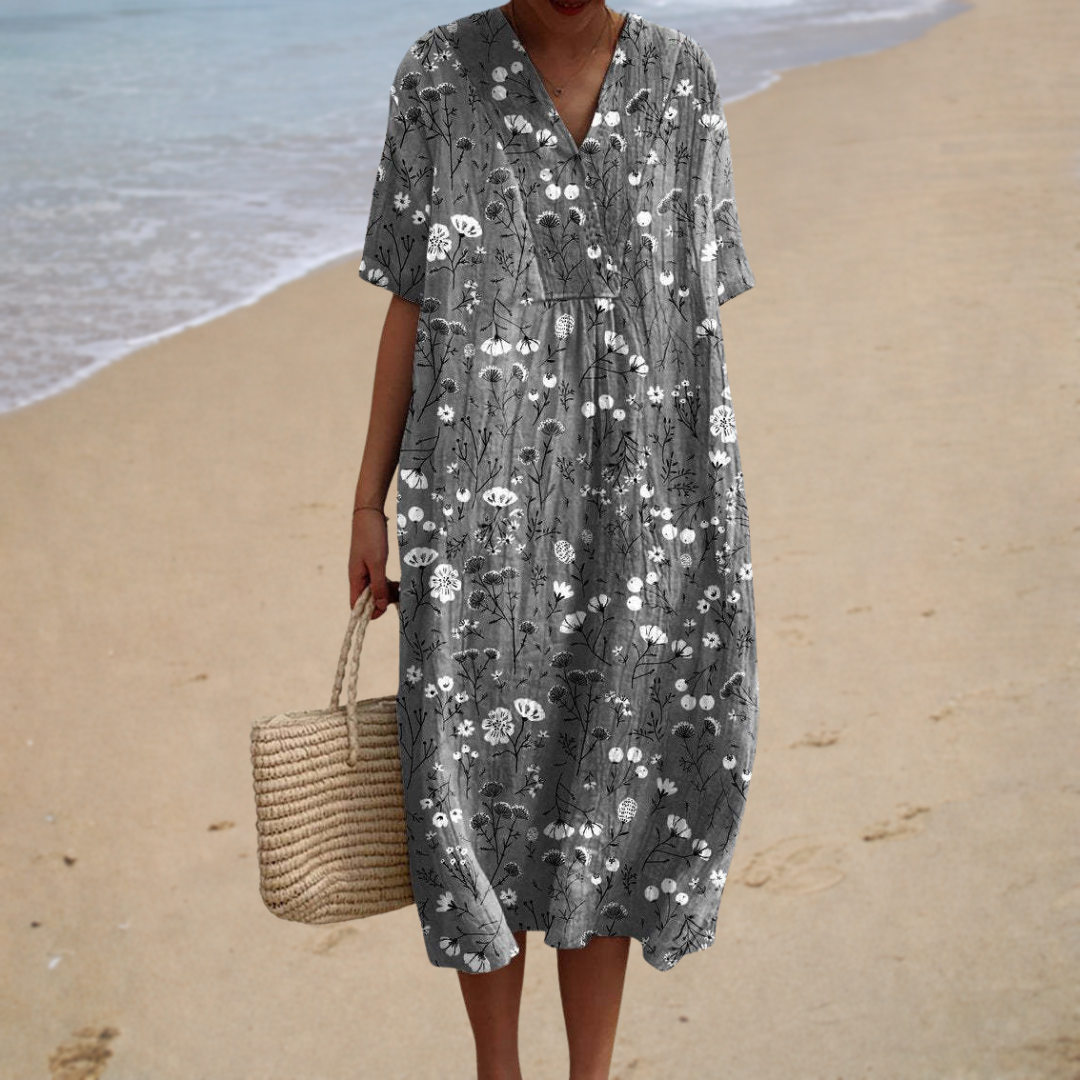 Rosa | Bequemes Sommerkleid
