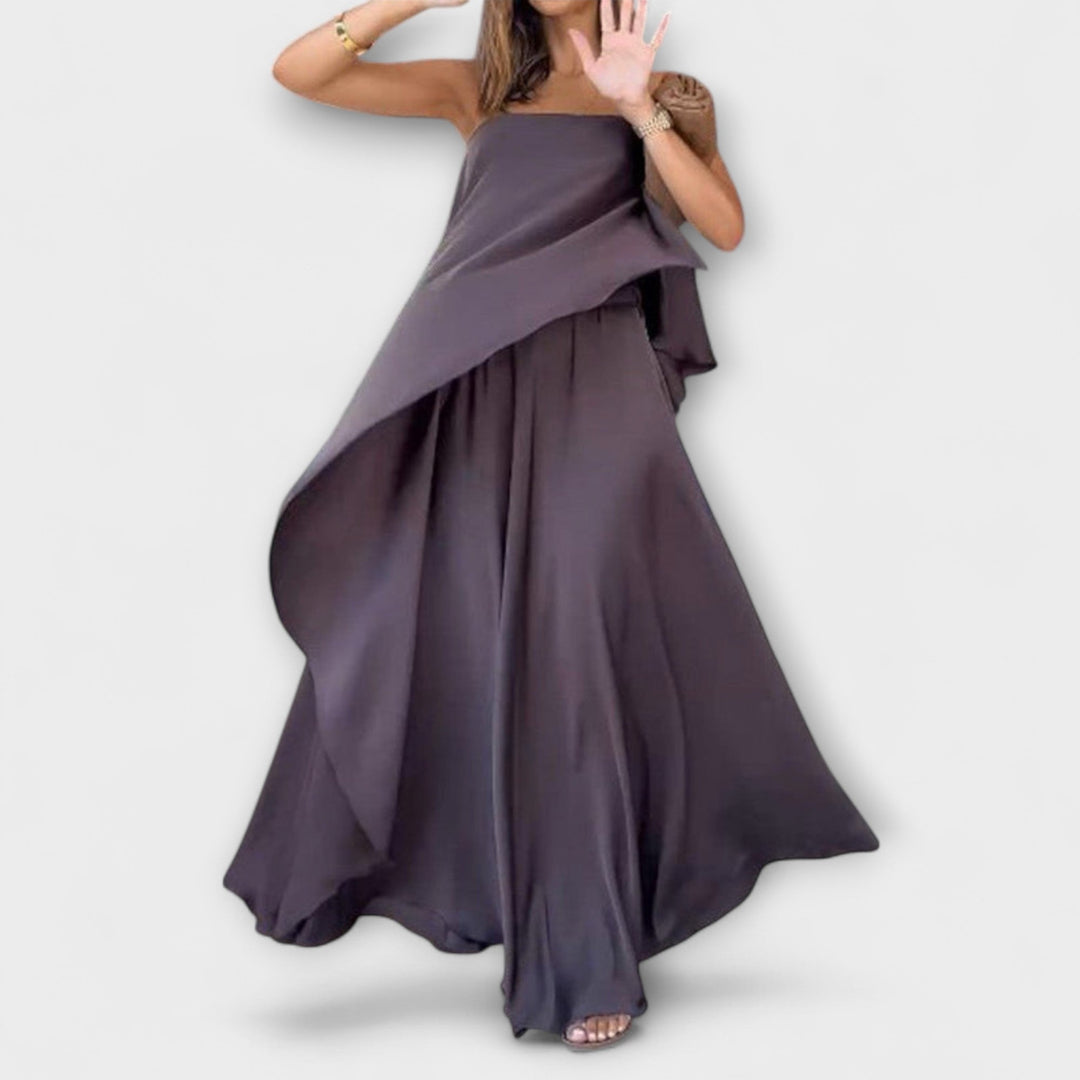 Marlene | Schickes ärmelloses Bandeau-Top und Rock