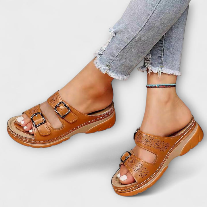 Rosalie | Orthopädische Leder-Sandalen