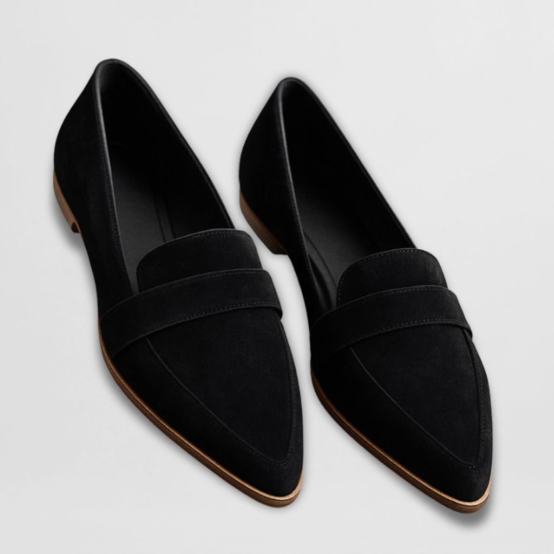 Olivia | Orthopädische weiche Wildleder Slipper