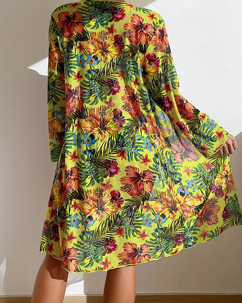 Silvia | Bikini mit Blumenrock