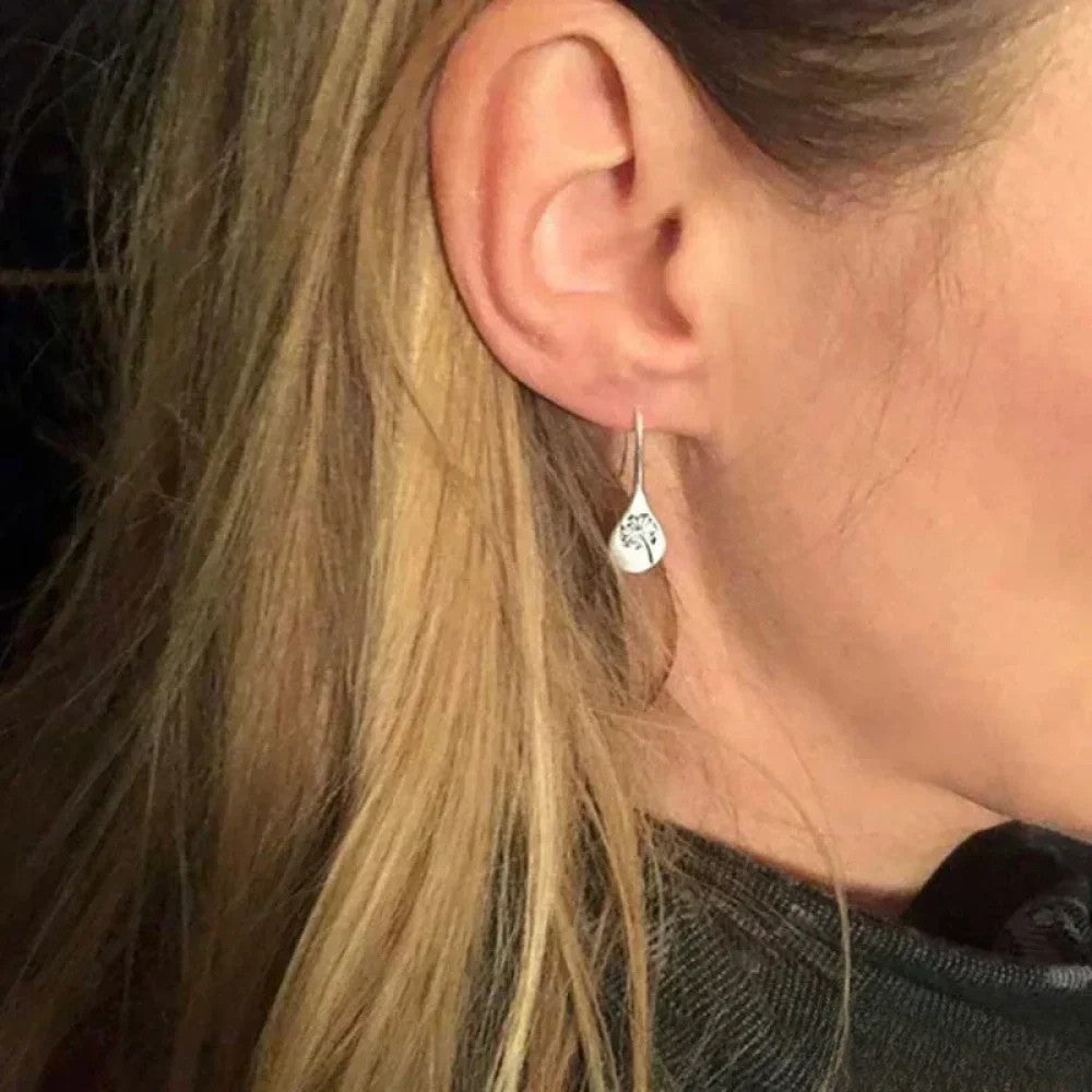 Eleonore | Elegante Ohrringe im Dandelion-Blatt-Design