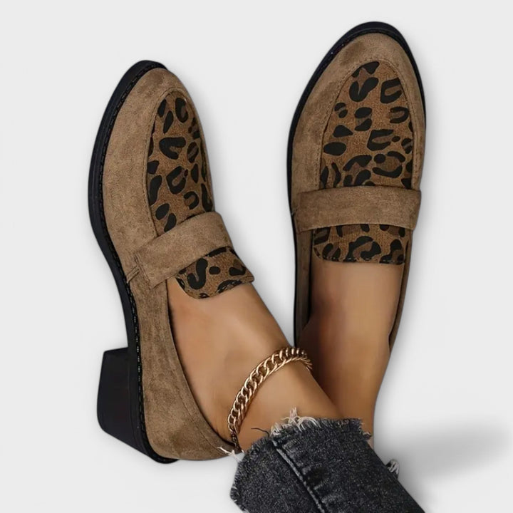 Viola | Elegante Damenschuhe mit Leopardenmuster