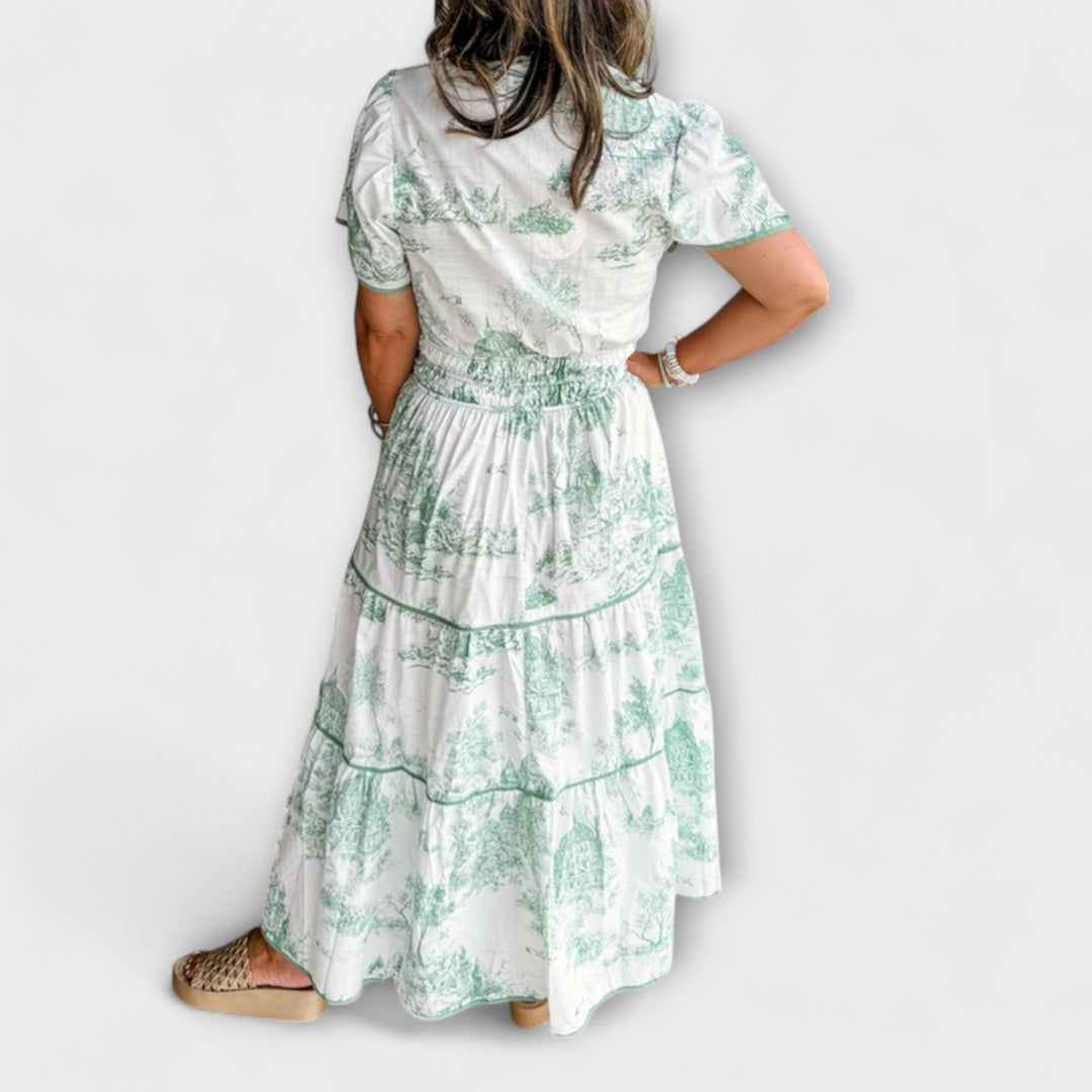 Petra | Zeitloses Toile-Maxikleid-Kleid