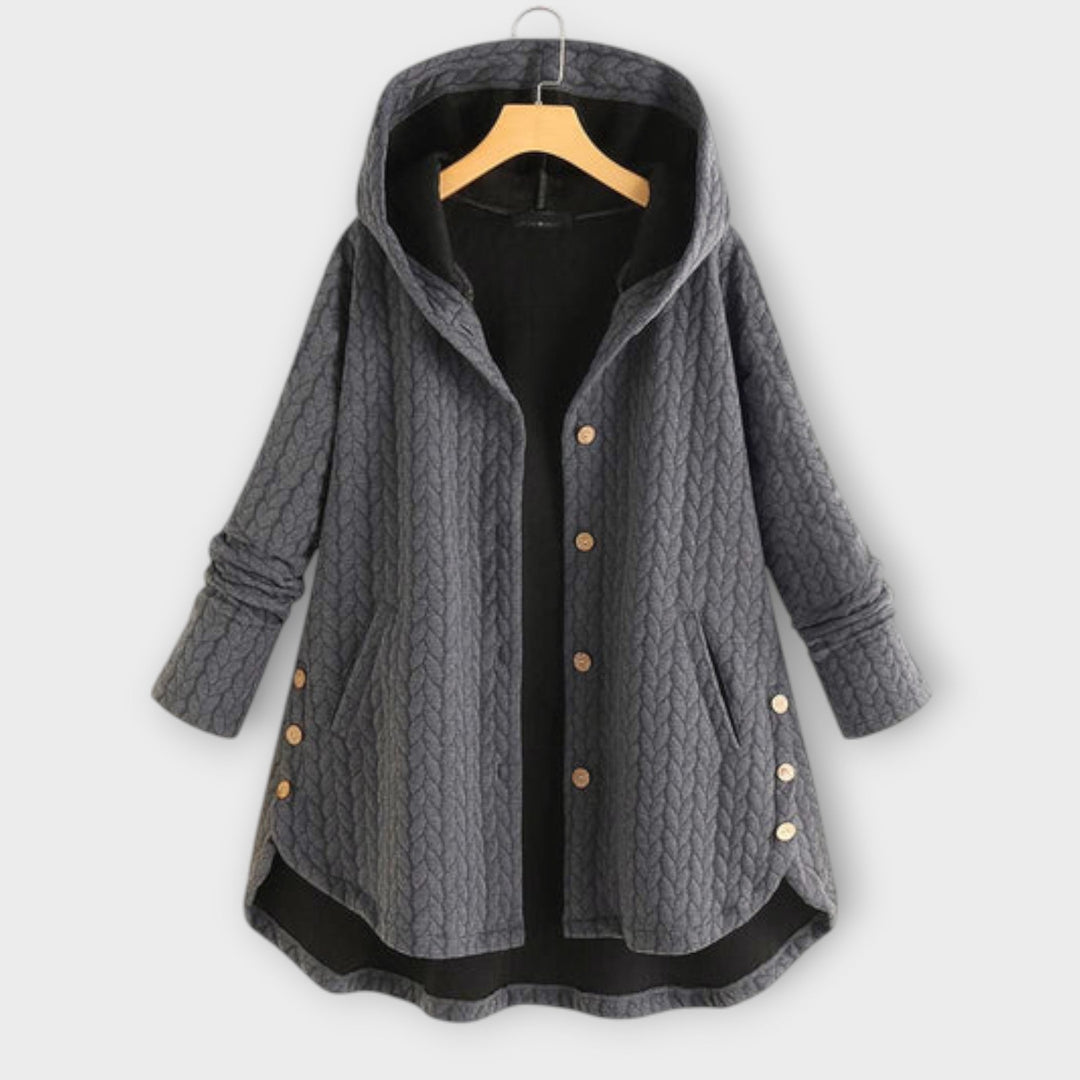 Matilda | Warme Jacke mit Knopfleiste