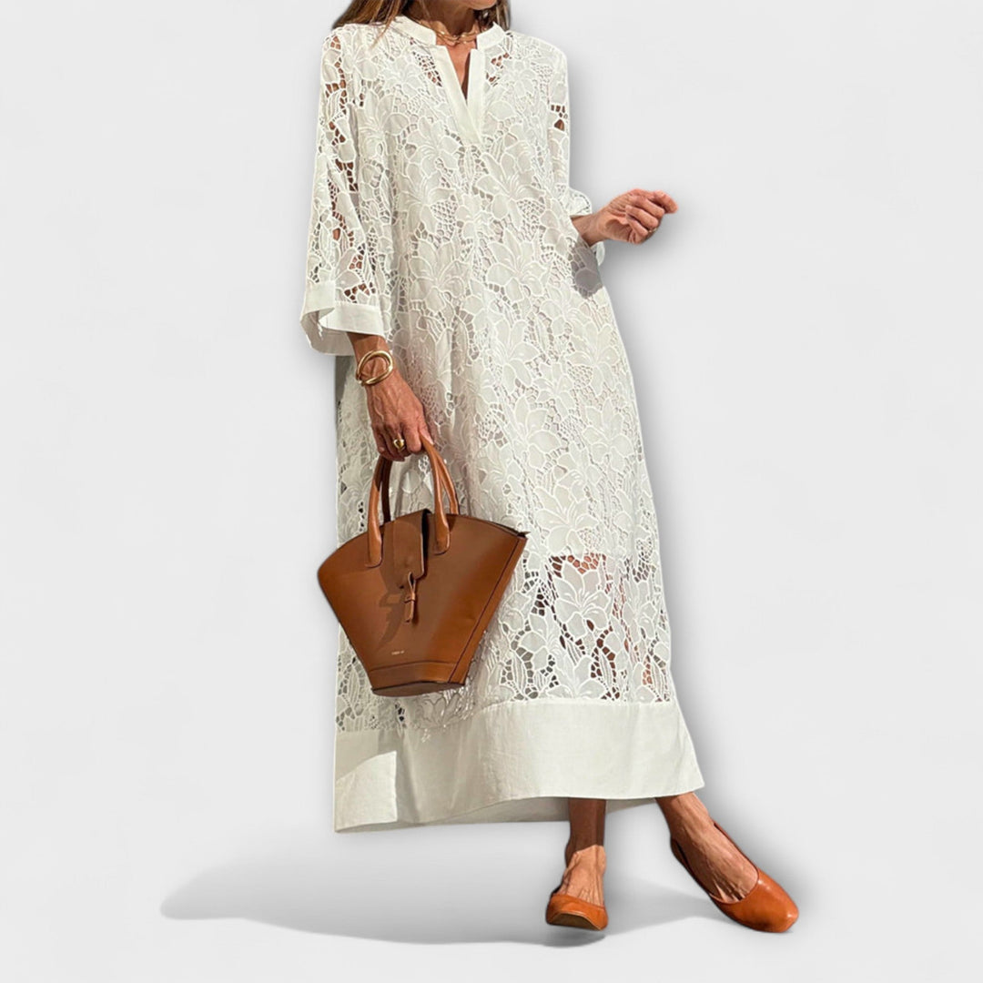 Imke | Dahlia Besticktes Kleid
