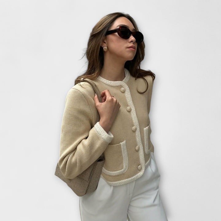 Hannah | Klassische Jacke mit Ziertaschen