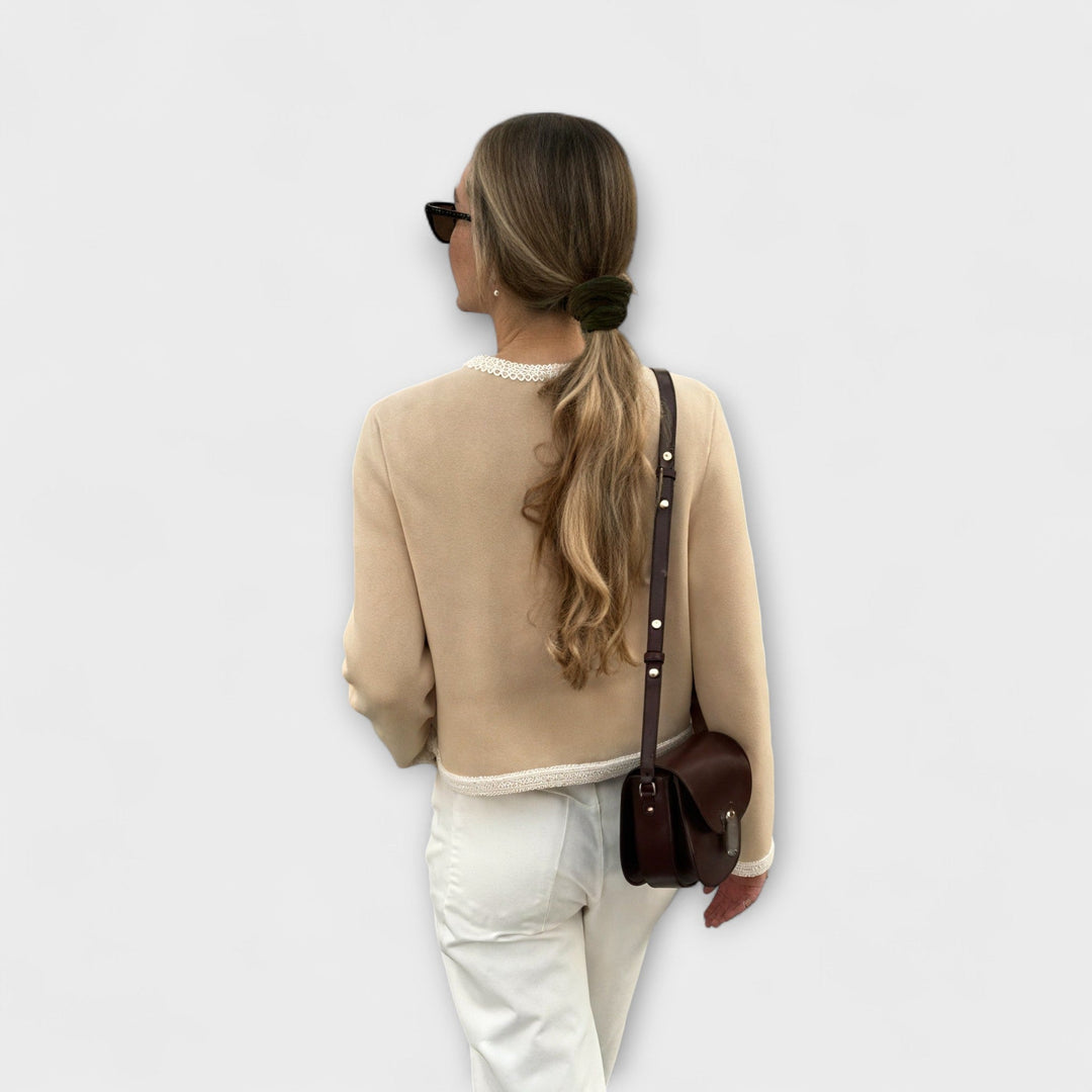 Hannah | Klassische Jacke mit Ziertaschen