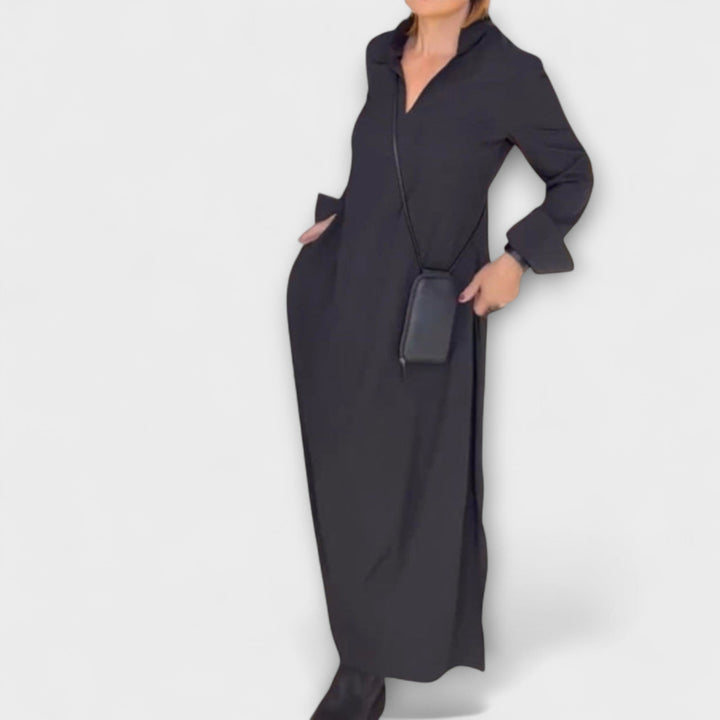 Pauline | Langes und Fließendes Kleid
