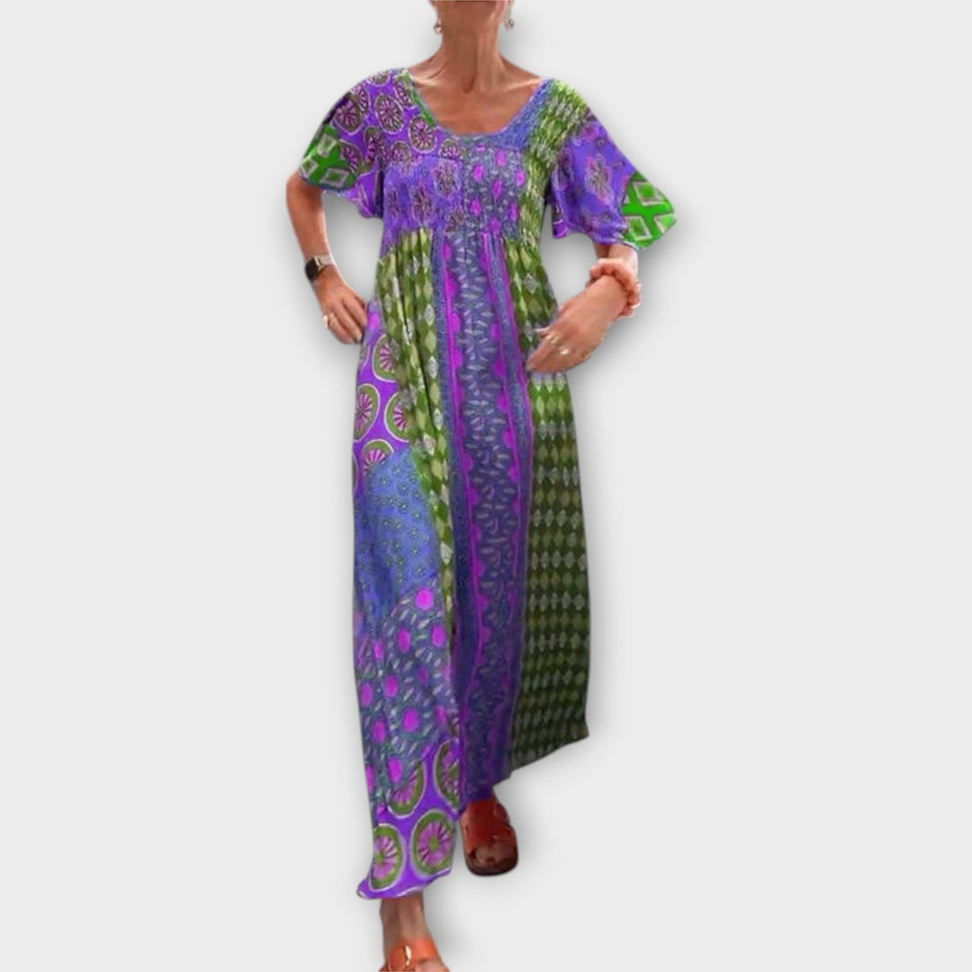 Frida | Lebhaftes Boho-Kleid