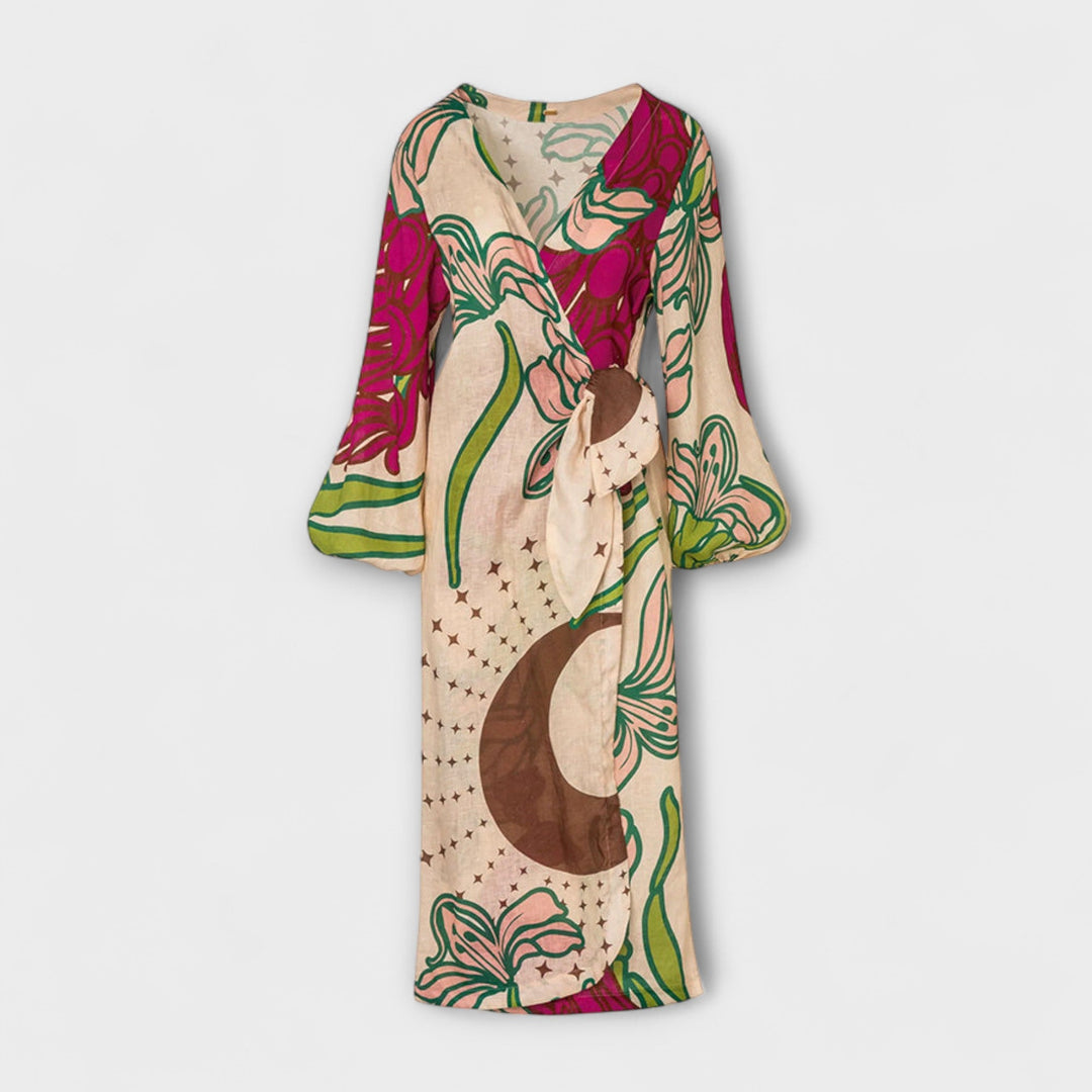 Frederike | Bindetunika Maxikleid