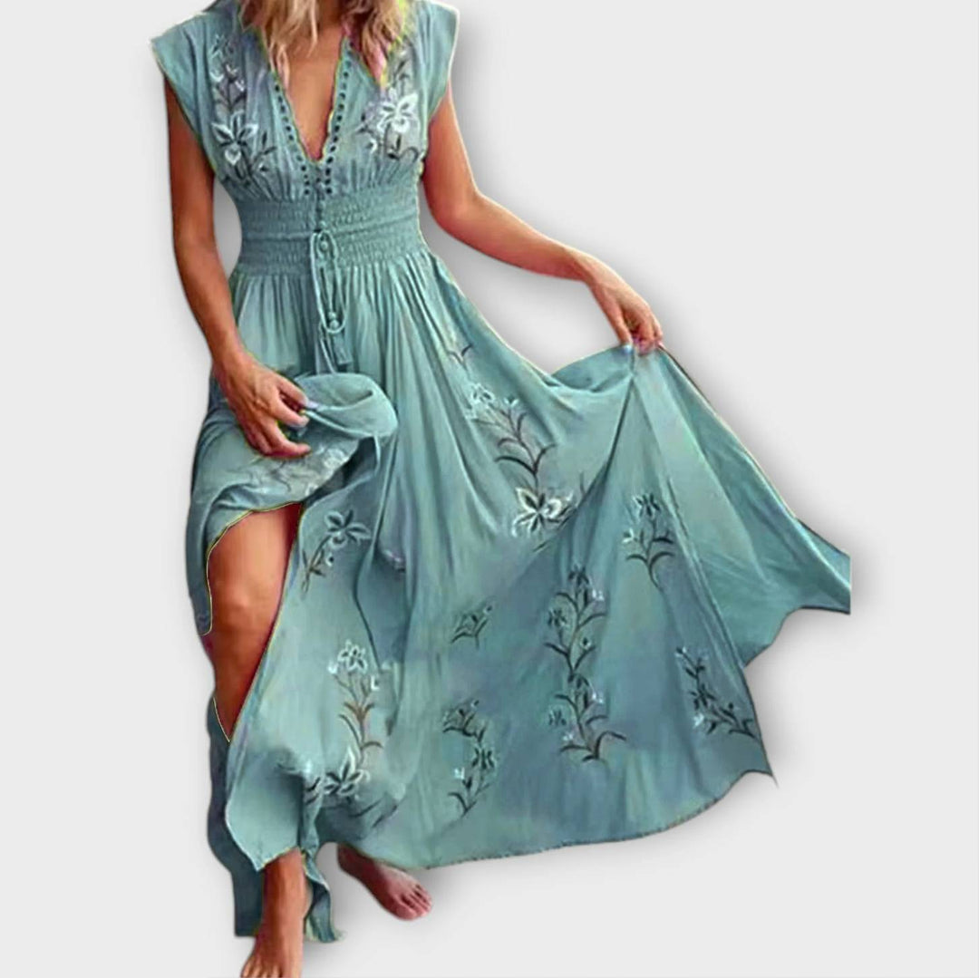 Esther | Boho-Kleid mit zauberhaften Stickereien