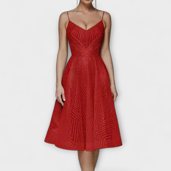Gretchen | Damen Luxuskleid mit Stickereien