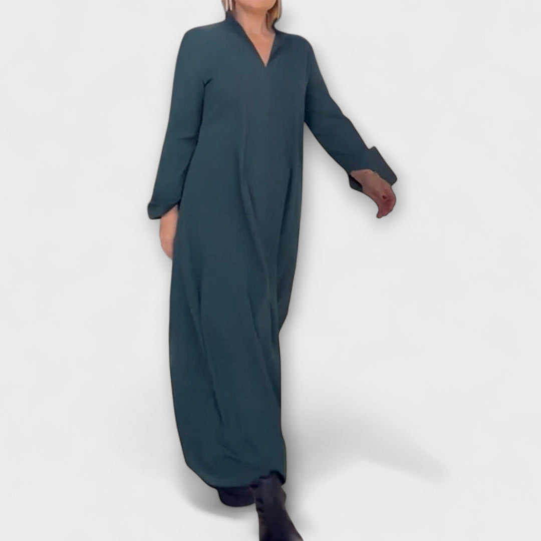 Pauline | Langes und Fließendes Kleid