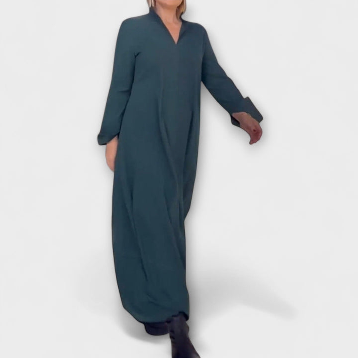 Pauline | Langes und Fließendes Kleid