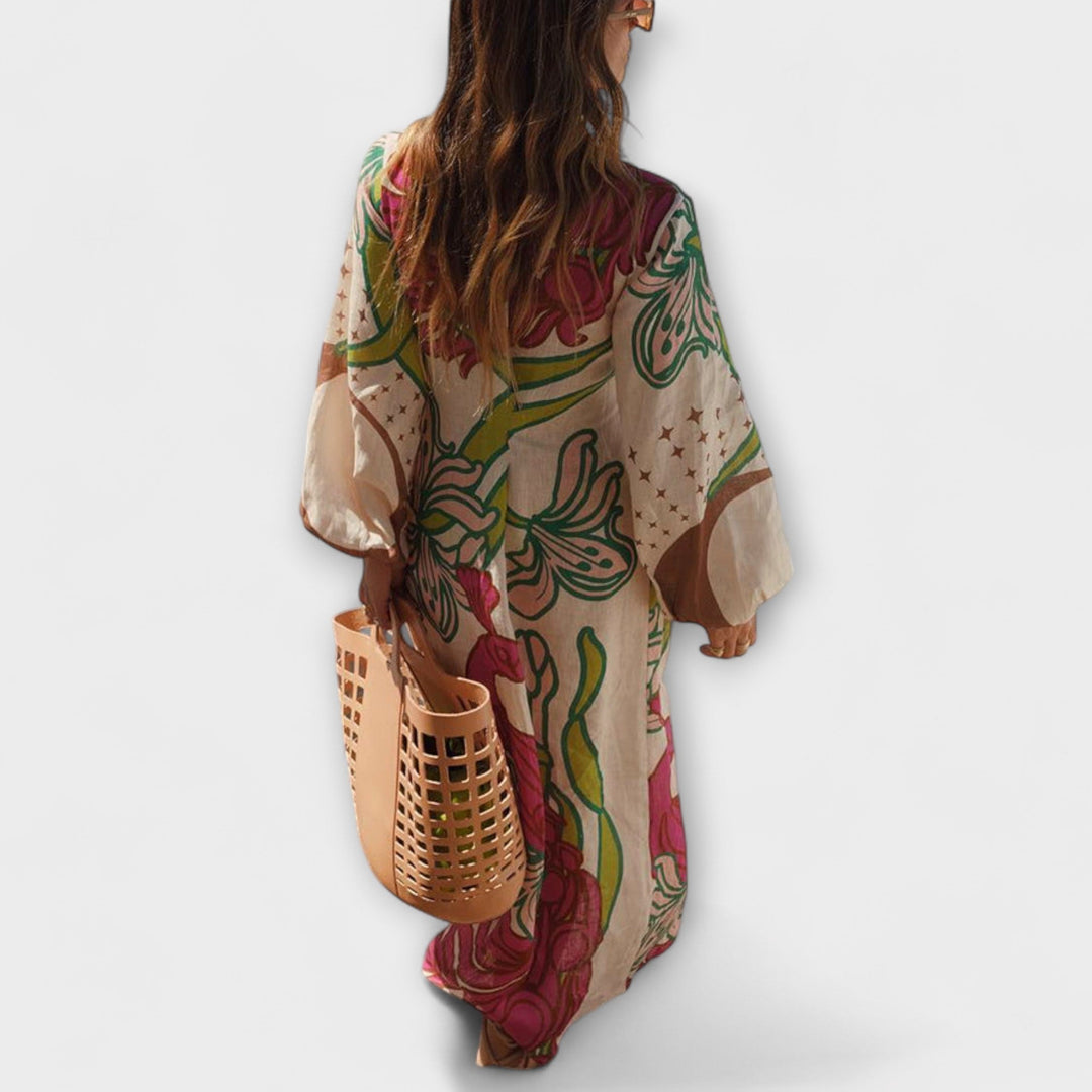 Frederike | Bindetunika Maxikleid