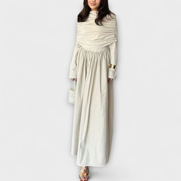 Martina | Entspanntes Plissee-Kleid