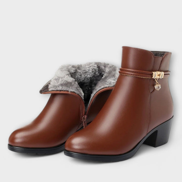 Frederike | Elegante Winterstiefel mit Reißverschluss