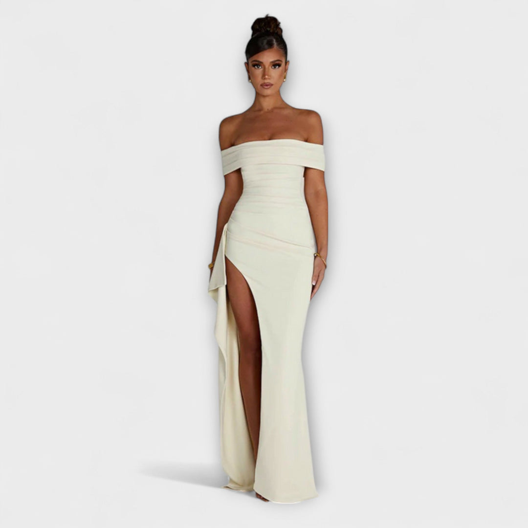Elfriede | Saint Sculptée Maxikleid