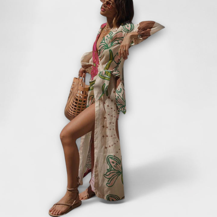 Frederike | Bindetunika Maxikleid