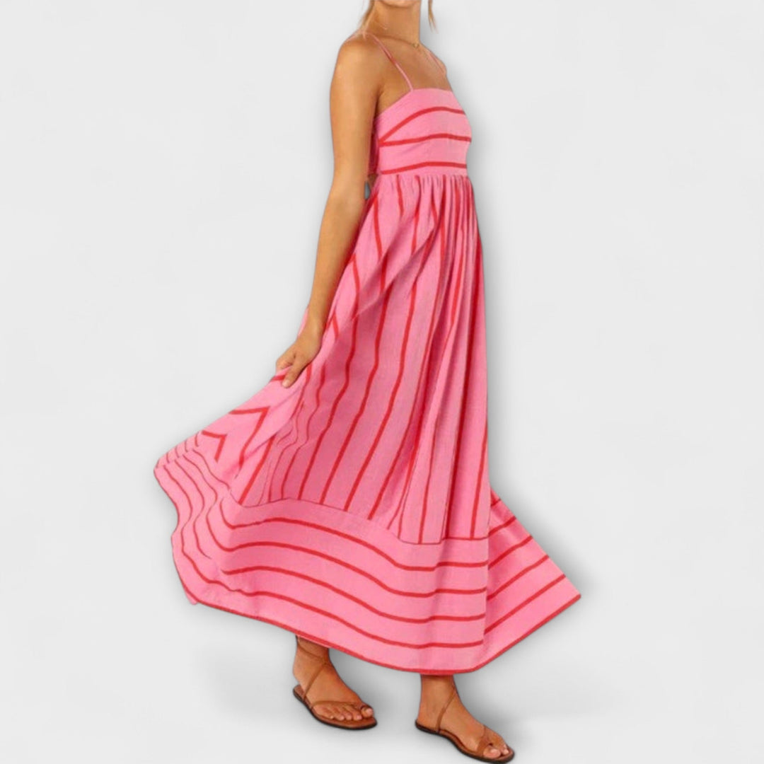 Ines | Maxi-Kleid in Bare Bloom