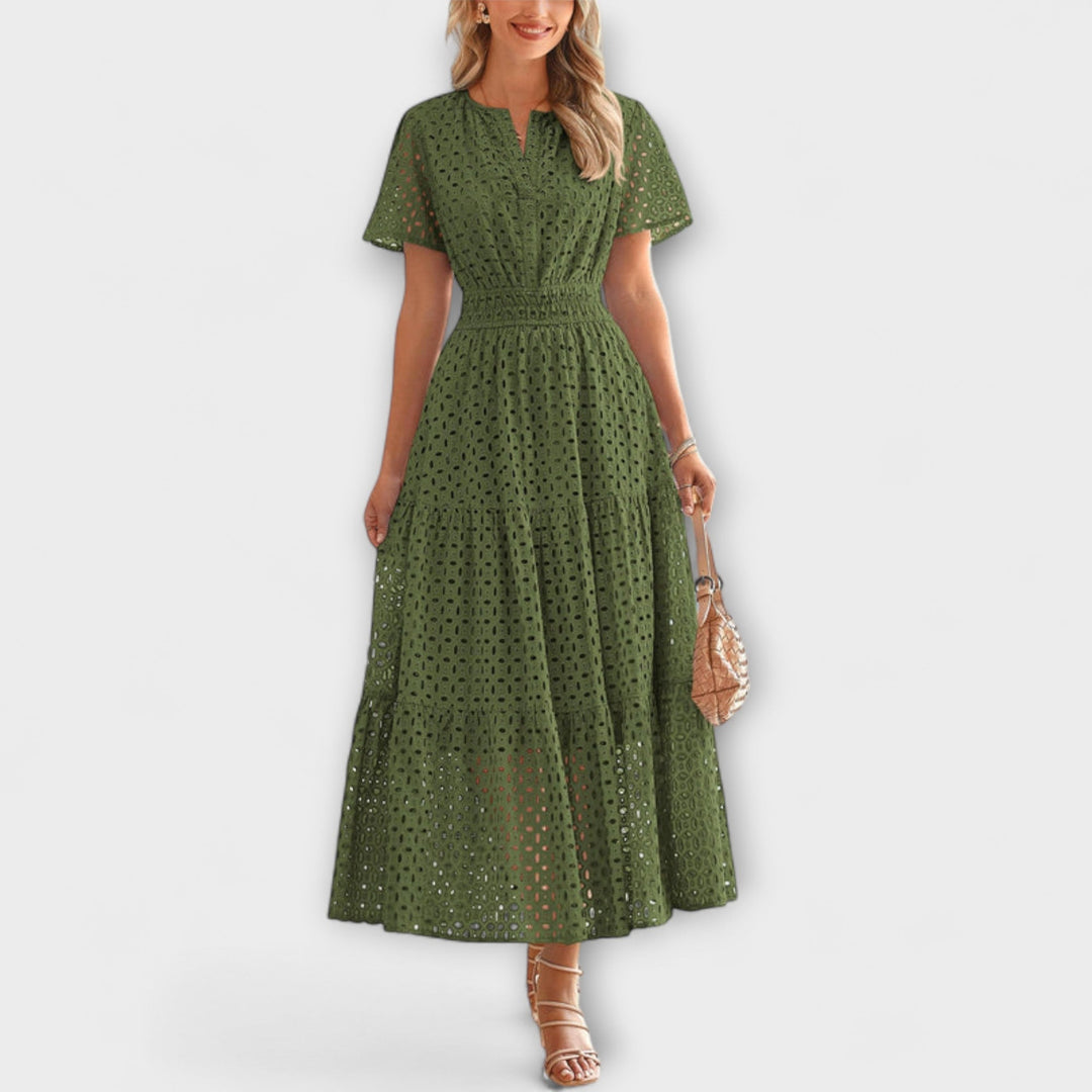 Larissa | Elegantes Spitzen-Sommerkleid
